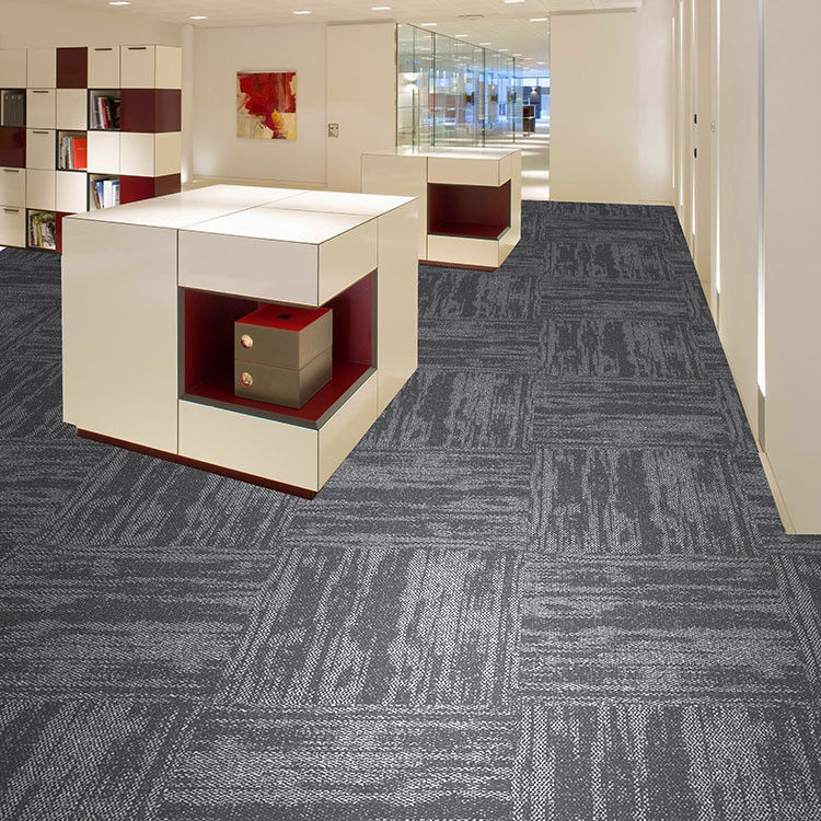 Superseptember Diseño de azulejos de piso de oficina Patrón de pila de bucle con altura de pila de 2.8/4.5 mm